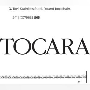 Stainless Steel Round Box Chain Necklace